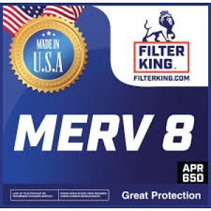MERV 8 Air Filter 21 x 22 x 1 Pleated HVAC Furnace Filter