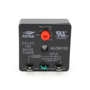 AllTek Time Delay On Make Relay ALOM102 HVAC Delay Timer Module