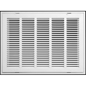 Return Air Grille 24" x 12" Steel HVAC Intake Grille