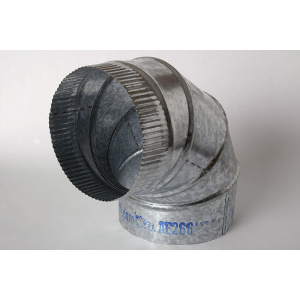 26GA Adjustable Duct Elbow AE266 – Galvanized Steel HVAC Elbow Adjustable Angle