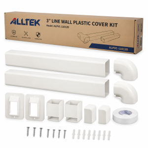 ALLTEK 3" Line Wall Plastic Cover Kit ALPVC-110120