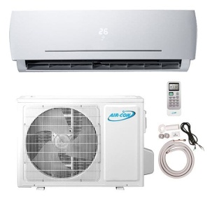 AirCon Mini Split 220V 19 SEER 12,000 BTU Inverter Heat Pump System ABZEM4H4S12 / ABZCI4H4S12